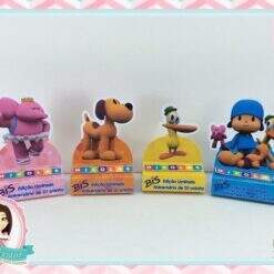 Rótulo Para Bis Duplo Pocoyo
