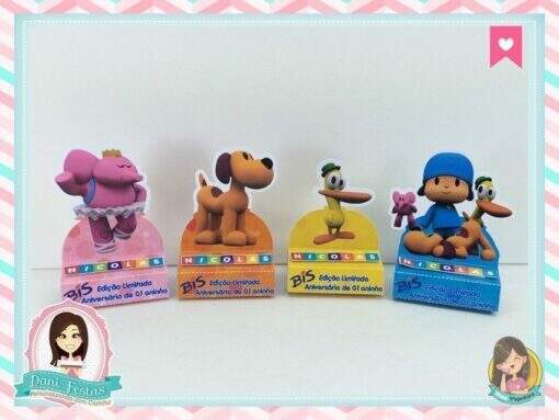 Rótulo Para Bis Duplo Pocoyo