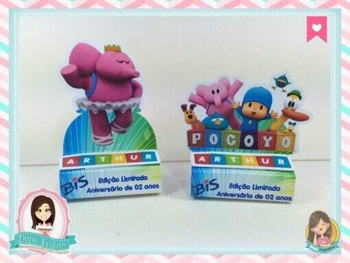 Rótulo Para Bis Duplo Pocoyo - Imagem 4