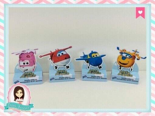 Rótulo Para Bis Duplo  Super Wings