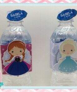 Rótulo Para Garrafa  Frozen