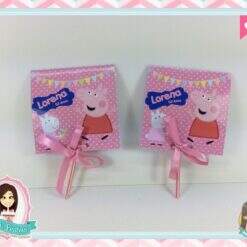 Rótulo Para Pirulito  Peppa Pig