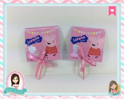 Rótulo Para Pirulito  Peppa Pig