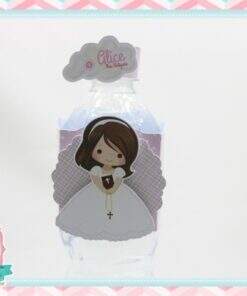 Rótulo Personalizado Água em Scrap Batizado
