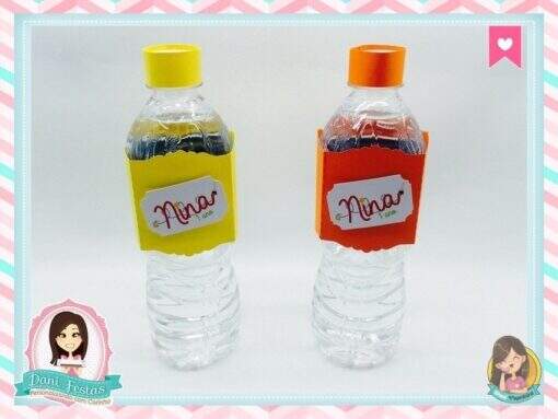 Rótulo Personalizado Para Água Cores - Imagem 3