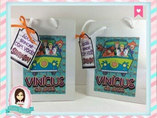 Sacolinha de Papel Scooby Doo