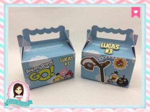 Sacolinha P Angry Birds - Imagem 3