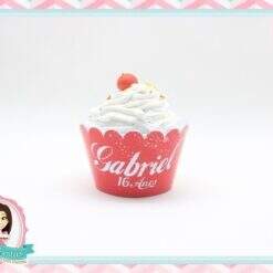 Saia para Cupcake Coca Cola