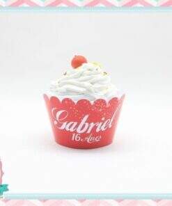 Saia para Cupcake Coca Cola