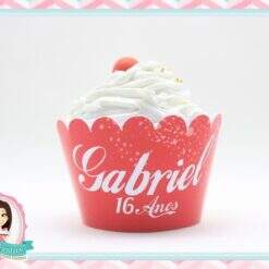 Alternative view of Saia para Cupcake Coca Cola