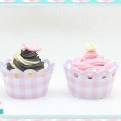 Saia para Cupcake  Ovelhinha