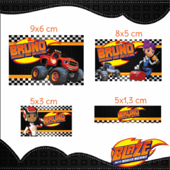 Kit Etiquetas Escolares Blaze