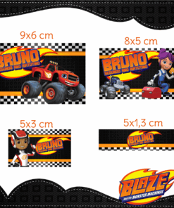 Kit Etiquetas Escolares Blaze