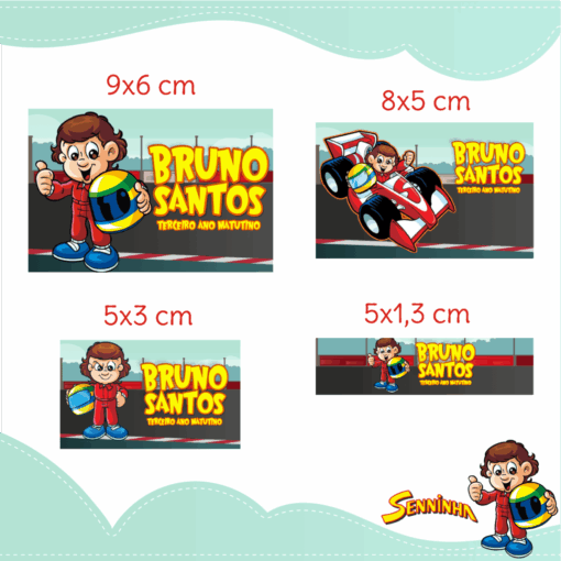 Kit Etiquetas Seninha