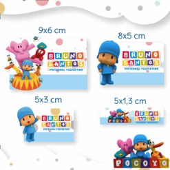 Kit Etiquetas Pocoyo