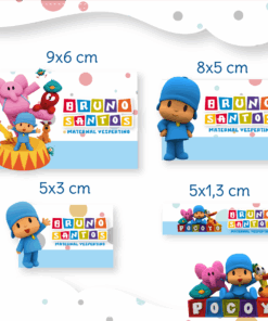 Kit Etiquetas Pocoyo