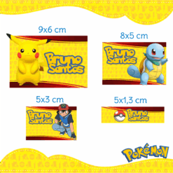 Kit Etiquetas Pokémon