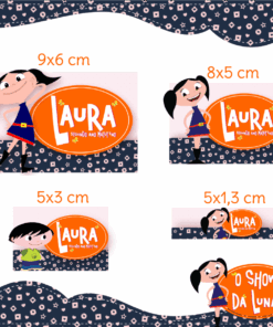 Kit Etiquetas Show da Luna