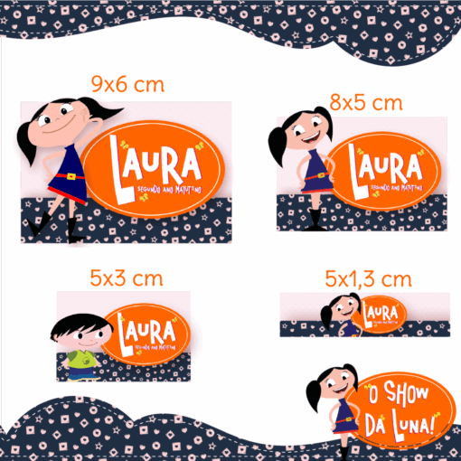 Kit Etiquetas Show da Luna