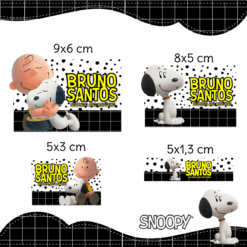 Kit Etiquetas Snoopy