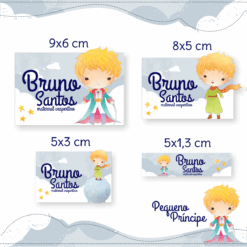 Kit Etiquetas Pequeno Príncipe