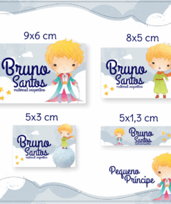 Kit Etiquetas Pequeno Príncipe