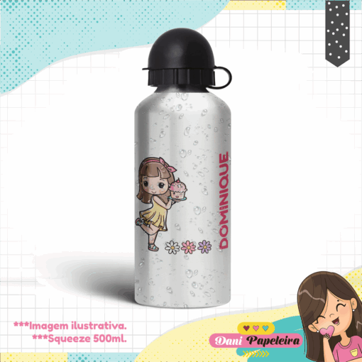 Squeeze de Alumínio 500ml Personalizado