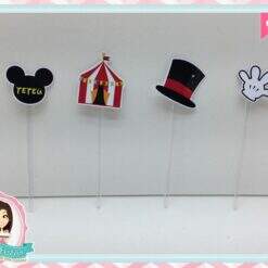 Topper para Doces - Circo do Mickey