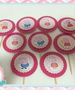 Topper para Doces  Peppa Pig