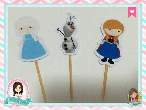 Topper Para Docinhos  Frozen