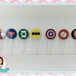 Topper para Docinhos  Super Heróis