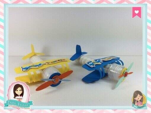 Tubete Avião Meios de Transportes - Imagem 2