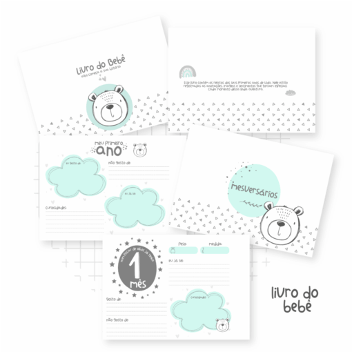 Livro do Bebê Urso Escandinavo - Imagem 3