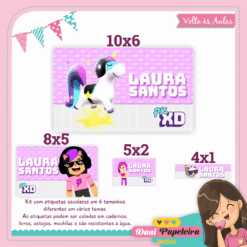 Kit Etiquetas Pkxd