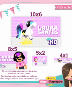 Kit Etiquetas Pkxd