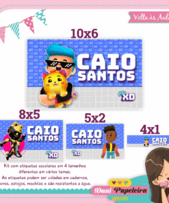 Kit Etiquetas Pkxd
