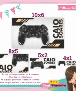 Kit Etiquetas Games