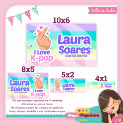 Kit Etiquetas K-Pop