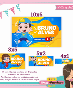 Kit Etiquetas Luccas e Gigi