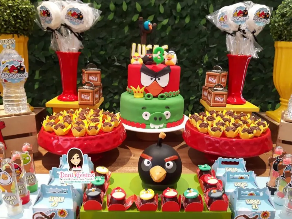 Festa Angry Birds Personalizada