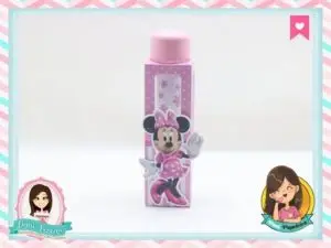 Porta tubete Minnie rosa 