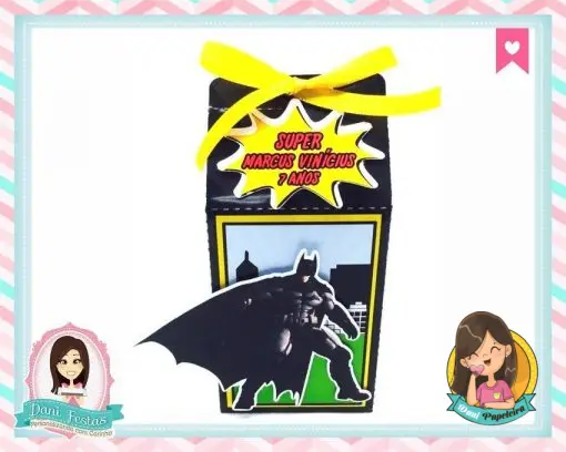 caixa milk Batman