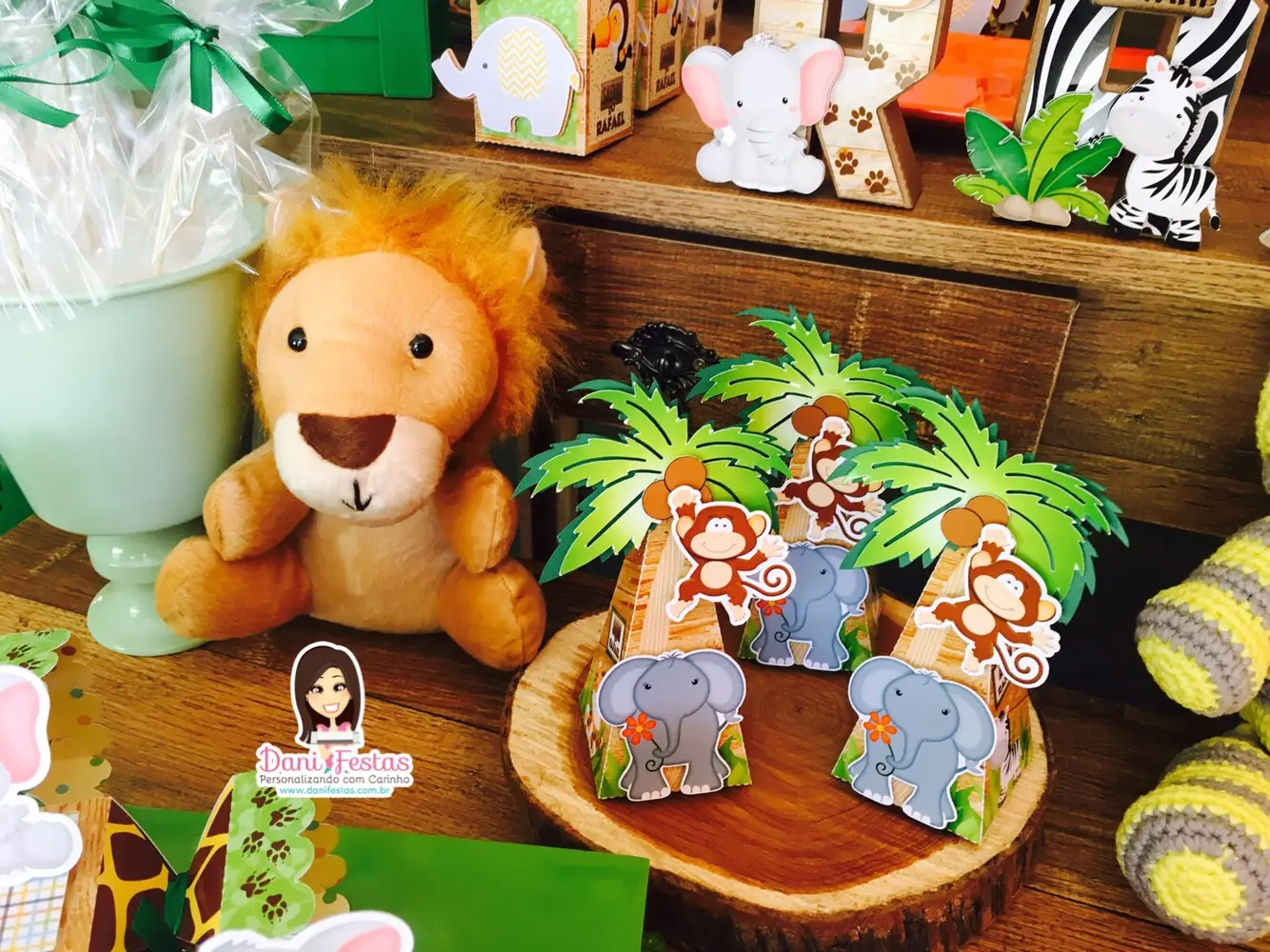 leãozinho decoração Safari