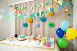 Decoração de mêsversário infantil