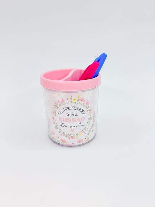 Porta Caneta de Acrílico Personalizado
