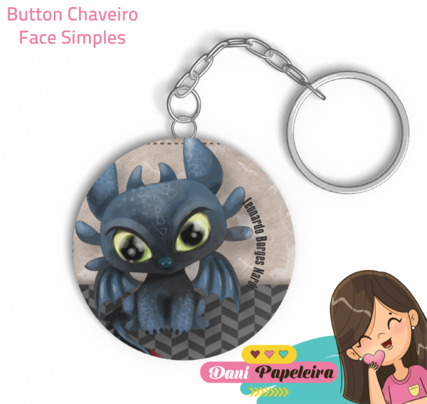 Button Chaveiro Personalizado - Image 3