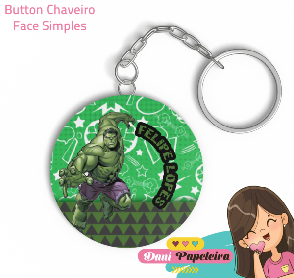 Button Chaveiro Personalizado - Image 4