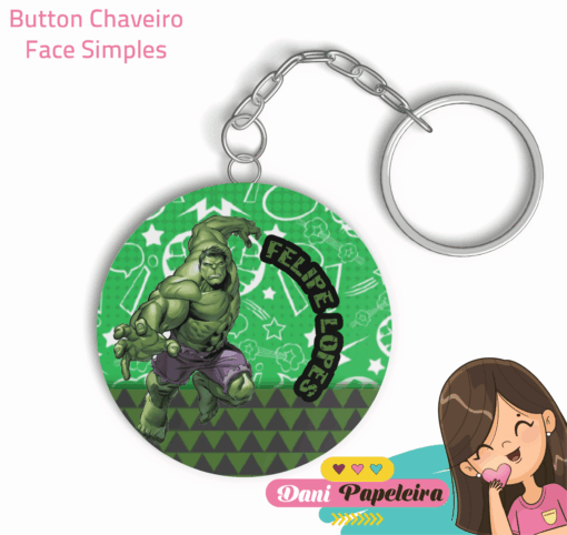 Button Chaveiro Personalizado - Imagem 4
