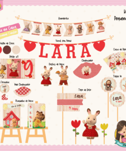 Kit Festa Na Caixa Sylvanian Families
