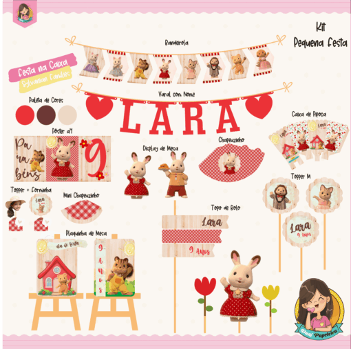 Kit Festa Na Caixa Sylvanian Families